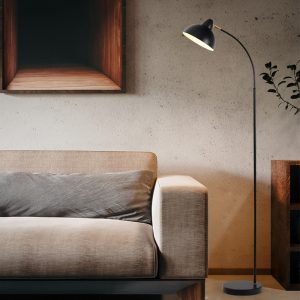 Metal Black Led Floor Lamp - Image 8