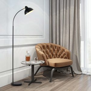 Metal Black Led Floor Lamp - Image 4