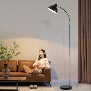 Metal Black Led Floor Lamp - Image 6