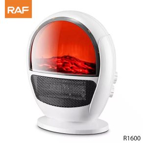 RAF R.1600, Electric Retro Wood Burning Fan Heater 1500W - Image 7