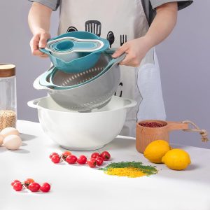 Danny Home 10-Pieces Nesting Measuring & Mixing Bowls - Image 9