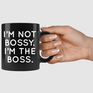 JUMBO Giant I'M The Boss Mug B0104 - Image 2