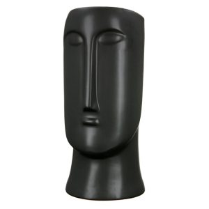 Danny Home Long Face Ceramic Flower Vase 26cm - Image 5