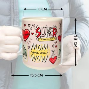 JUMBO Giant Super MOM Mug MO989 - Image 3