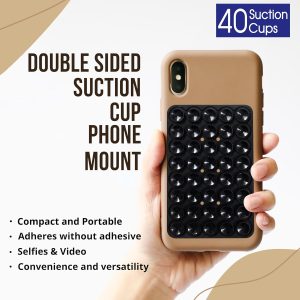 Double Sided Suction Cup Phone Mount 40-Suctions - Image 4