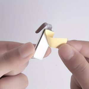 6-Pieces No Drill Stainless Steel Self Adhesive Hooks 1006-2 - Image 5