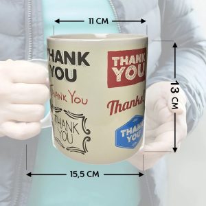 JUMBO Giant Thank You Mug TY706 - Image 5