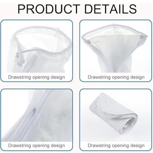 1-Pair Rainy Day Waterproof Shoes Cover Reusable Anti-Slip - Image 5