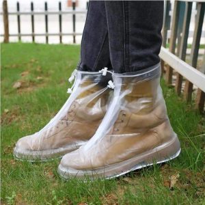 1-Pair Rainy Day Waterproof Shoes Cover Reusable Anti-Slip - Image 3