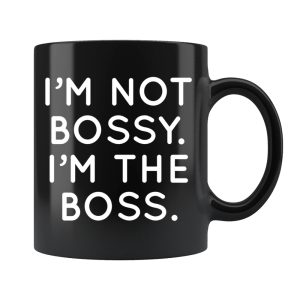 JUMBO Giant I'M The Boss Mug B0104 - Image 1