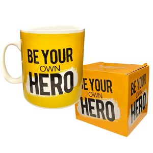 JUMBO Giant Be Your Own Hero Mug BH703 - Image 3