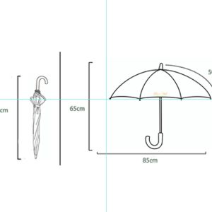 RST Kid Straight Umbrella size 85cm #RST025 - Image 7