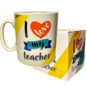 JUMBO Giant I Love My Teacher Mug TE806 - Image 4