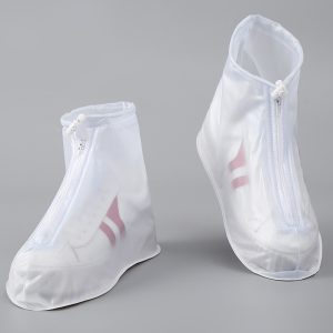 1-Pair Rainy Day Waterproof Shoes Cover Reusable Anti-Slip - Image 4