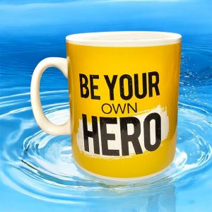 JUMBO Giant Be Your Own Hero Mug BH703 - Image 6