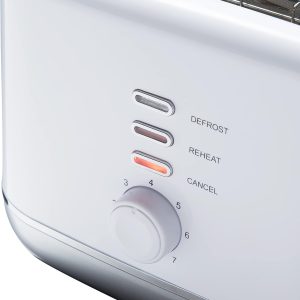 Danny Home White Two Slice Toaster 27cm - Image 8