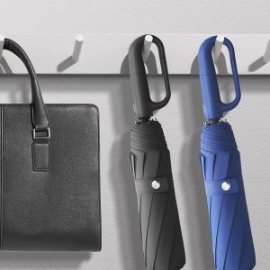 Automatic Open And Close Umbrella With Loop Handle Windproof Folding Umbrella #3175 - Image 7