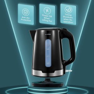 Danny Home Classic Black Kettle 1.7L - Image 4