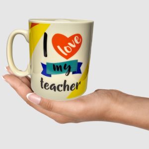 JUMBO Giant I Love My Teacher Mug TE806 - Image 3