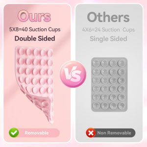 Double Sided Suction Cup Phone Mount 40-Suctions - Image 5
