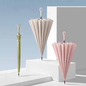 16K Ribs Umbrella Luxury Handle #1055 - Image 7