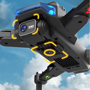 APP+Remote Control HD-Dual Camera Drone With 2-Batteries - Image 2