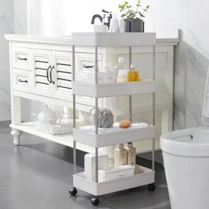 4-Layer Storage Cart, Rolling Storage Cart - Image 3