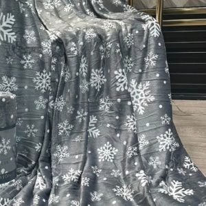 Flannel Christmas Throw Soft Blankets Flannel Fleece ( 160 x 200 ) CM - Image 2
