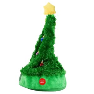 Funny Dancing Animated Christmas Tree Hat - Image 2