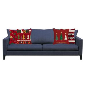 4-Pieces Set Christmas Cushion 45x45 cm ZX014-8 - Image 3