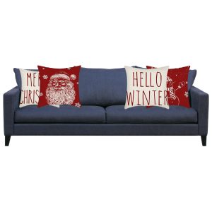 4-Pieces Set Christmas Cushion 45x45 cm ZX014-25 - Image 2