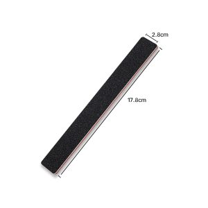 OIANLILI 2-Pieces Rectangle Professional Washable Nail Buffering Files Rounded Tool Double Sided - Image 6