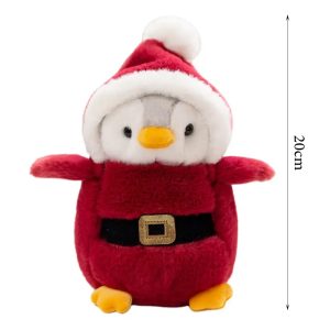 20cm Christmas Penguin Soft Plush Toy - Image 2