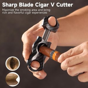 HONEST HONEST Torch Lighter Double Jet Flame With V-Cutter - Image 6