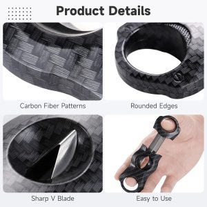 HONEST V-Cut Cigar Scissors-Cigar Cutter Double Blade Stainless Steel Cigar Scissors - Image 7