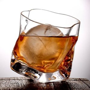 Danny Home Twisted Glasses Cups 280ml 4-Pcs - Clear - Image 7