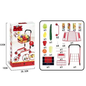 Kids Shopping Cart Play Set - Image 7