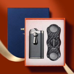HONEST HONEST Torch Lighter Double Jet Flame With V-Cutter - Image 3