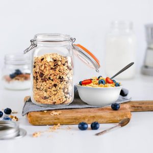 Danny Home 3-Pieces StoreIt Jars with Clip-Top Lid Set - Image 5