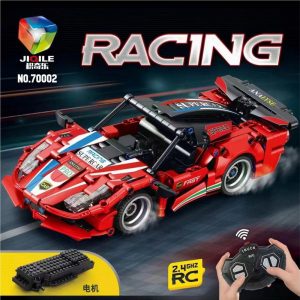 Remote Control Sports Car Racing Block Sets - 354 Pcs - Image 4