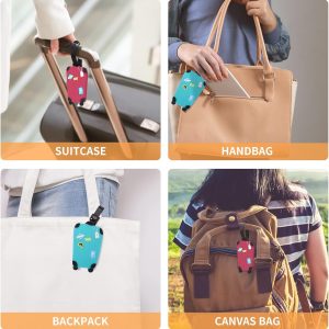 Silicone Travel Luggage Tags - Image 9