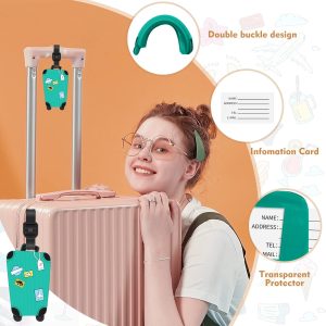 Silicone Travel Luggage Tags - Image 10
