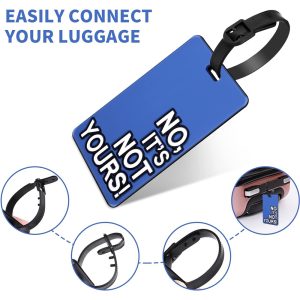 Silicone Travel Luggage Tags - Image 4