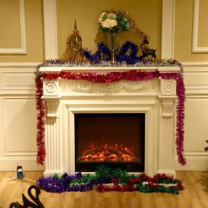 200cm Christmas Tinsel Garland Sparkling Hanging Decoration for Christmas Tree - Image 4