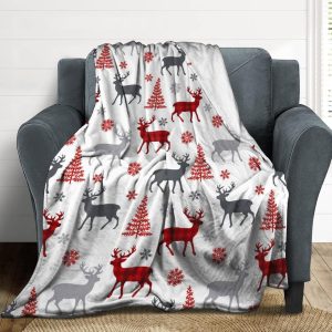Couch Sofa Christmas Soft Flannel Fleece Blanket ( 100 x 150 ) CM - Image 2