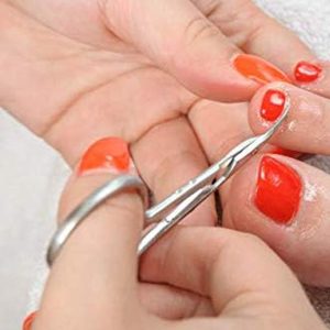 OIANLILI Stainless Steel Scissors Cuticle Pedicure Beauty Grooming for Nail, Eyebrow, Eyelash - Image 6