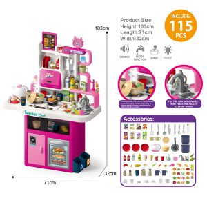 Children Kitchen Set-115 pcs - Image 1