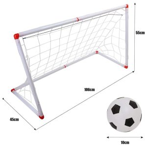 2 in 1 Kids Soccer Goal with Basketball Hoop - Image 5