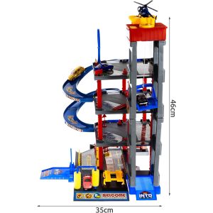 Car Garage 4-level Parking with Playing Mat - Image 4