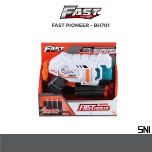 Fast Pioneer Soft Bullet Gun Toy 4 Bullet, #BH701 - Image 3